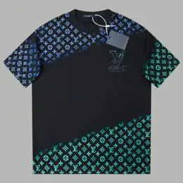 louis vuitton lv t-shirt manches courtes pour unisexe s_1241a15